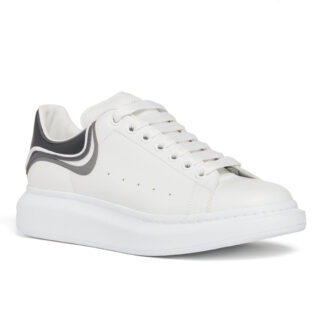 Alexander McQueen Calfskin Sneakers with Chunky Sole