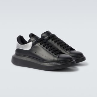 Alexander McQueen Calfskin Sneakers with Chunky Sole