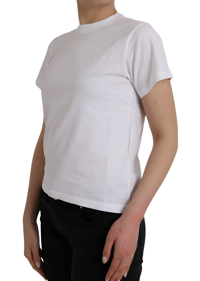 Balenciaga Cotton Crew Neck T-Shirt - Image 2