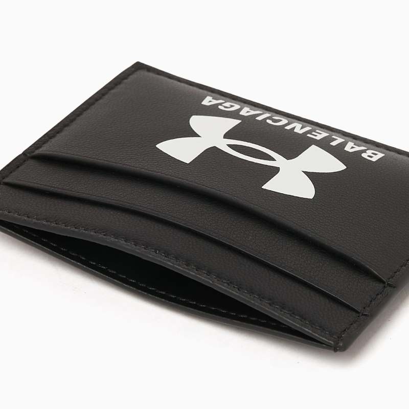 Balenciaga Under Armour Leather Card Holder - Image 4