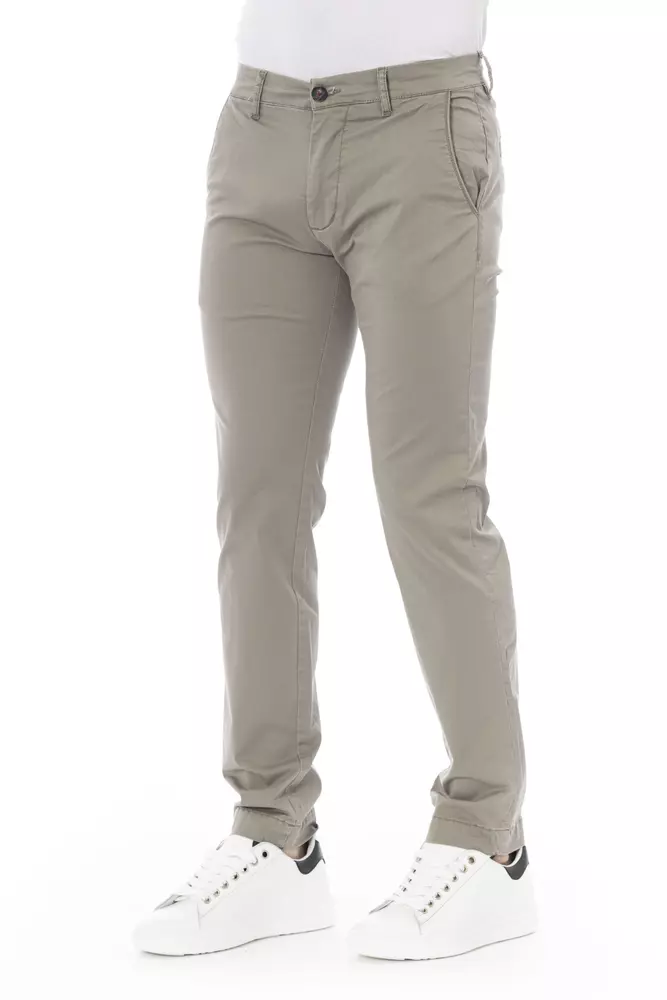 Baldinini Trend Beige Trousers for Men - Image 3
