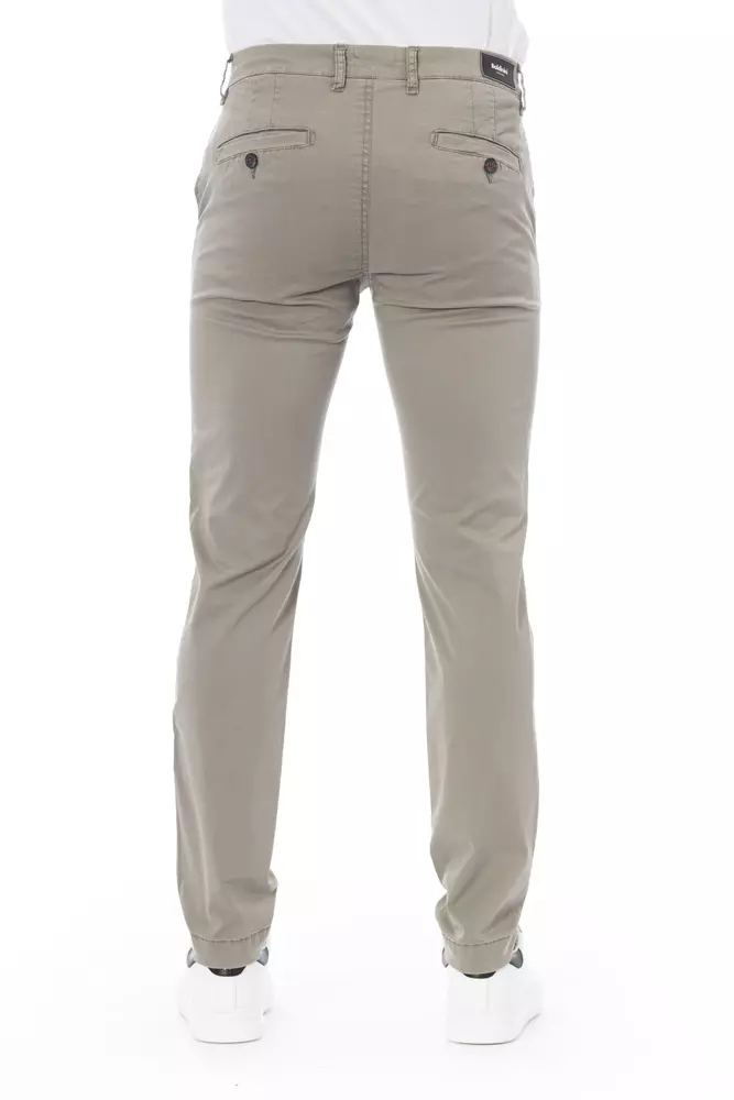Baldinini Trend Beige Trousers for Men - Image 4