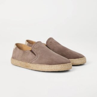 Brunello Cucinelli Leather Suede Espadrilles