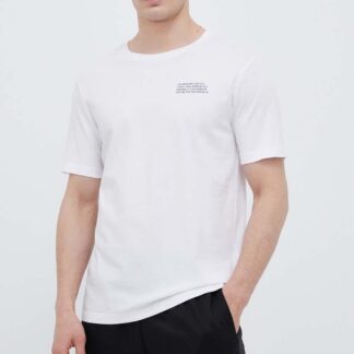 Fila White Cotton T-Shirt for Men