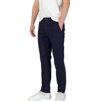 Boss Men's Blue Trousers - Stylish Fall/Winter Essential