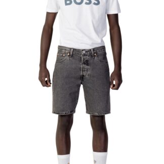 Levi's Men's Black Cotton Shorts