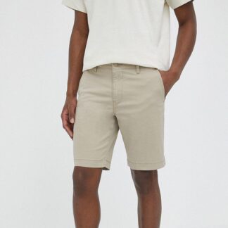Levi's Men's Beige Cotton Shorts