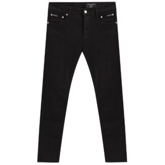 Dolce & Gabbana Men’s Black 5-Pocket Skinny Jeans