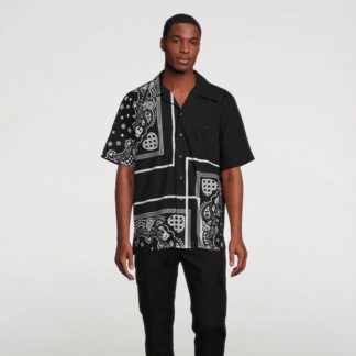 Dolce & Gabbana Authentic Logo Print Button-Down Shirt