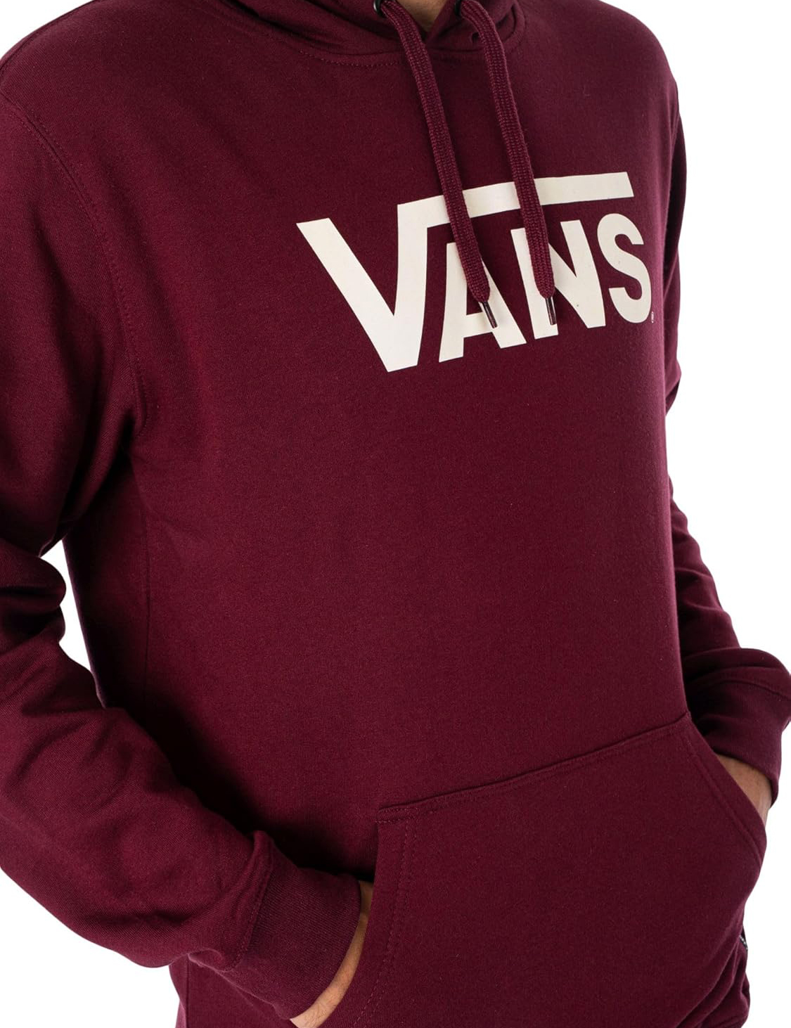 Vans Pink Fleece Hooded Sweatshirt - Image 6