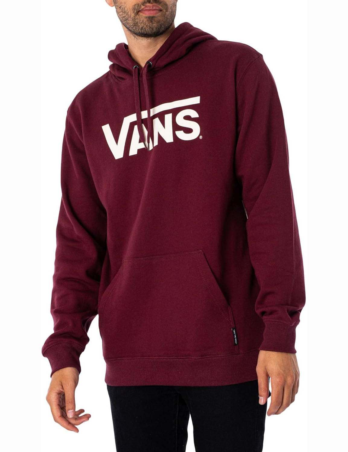 Vans Pink Fleece Hooded Sweatshirt - Image 2
