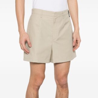 Fendi Fleece Wool Bermuda Shorts - Designer Comfort & Style