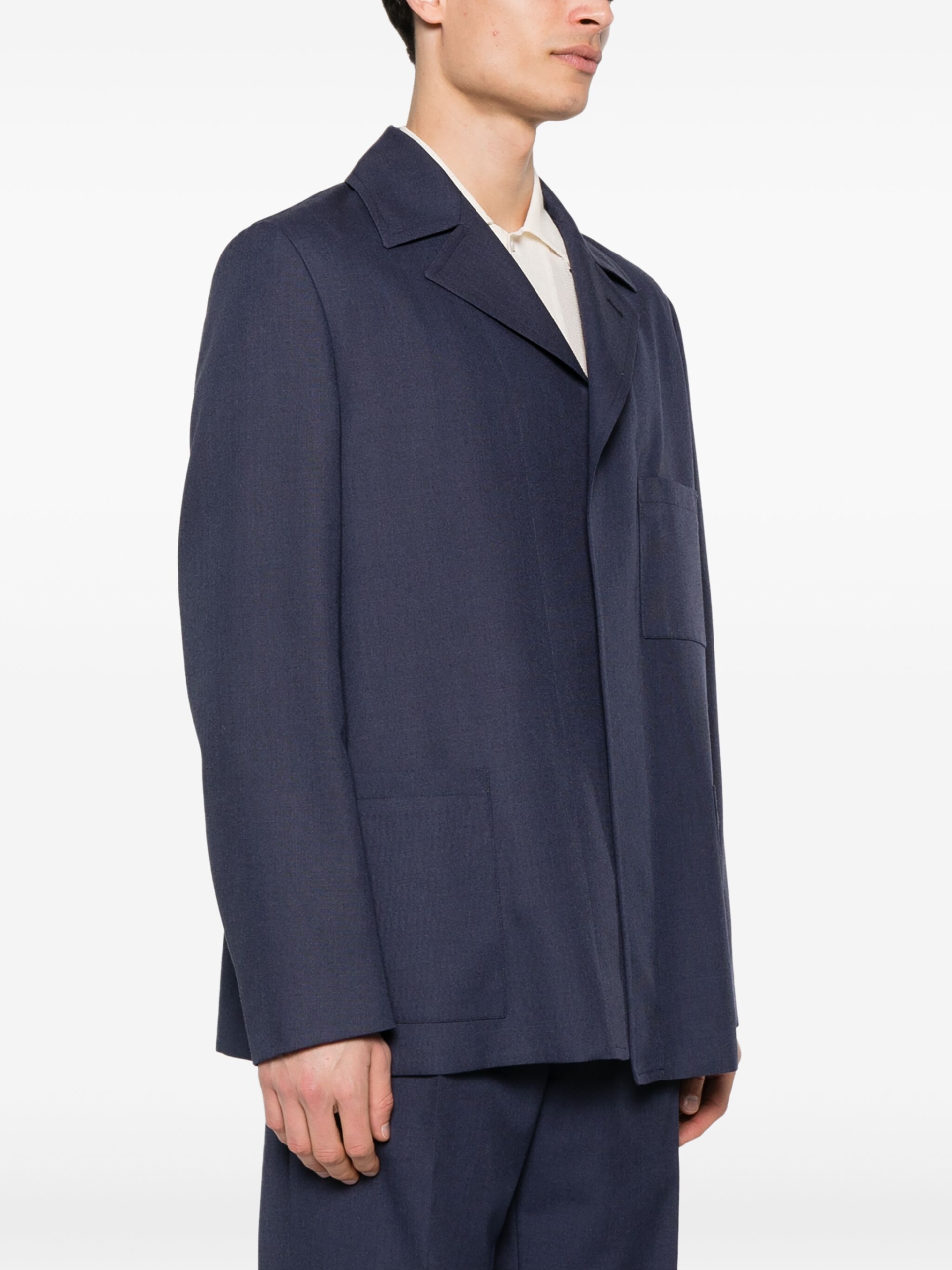 Fendi Wool Blazer Jacket – Classic Elegance with Modern Sophistication - Image 3
