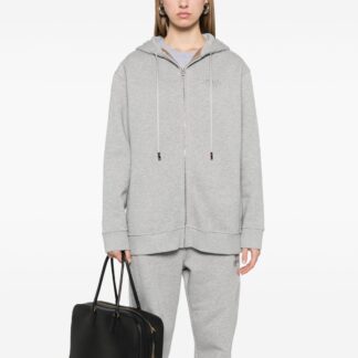 Fendi Cotton Hoodie with Monogram – Stylish Comfort Redefined
