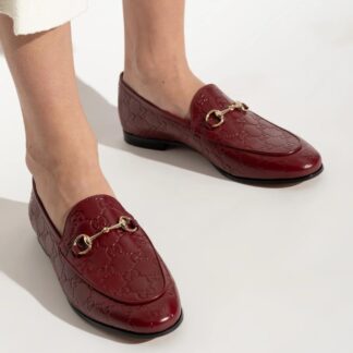 Gucci GG Horsebit Leather Loafers