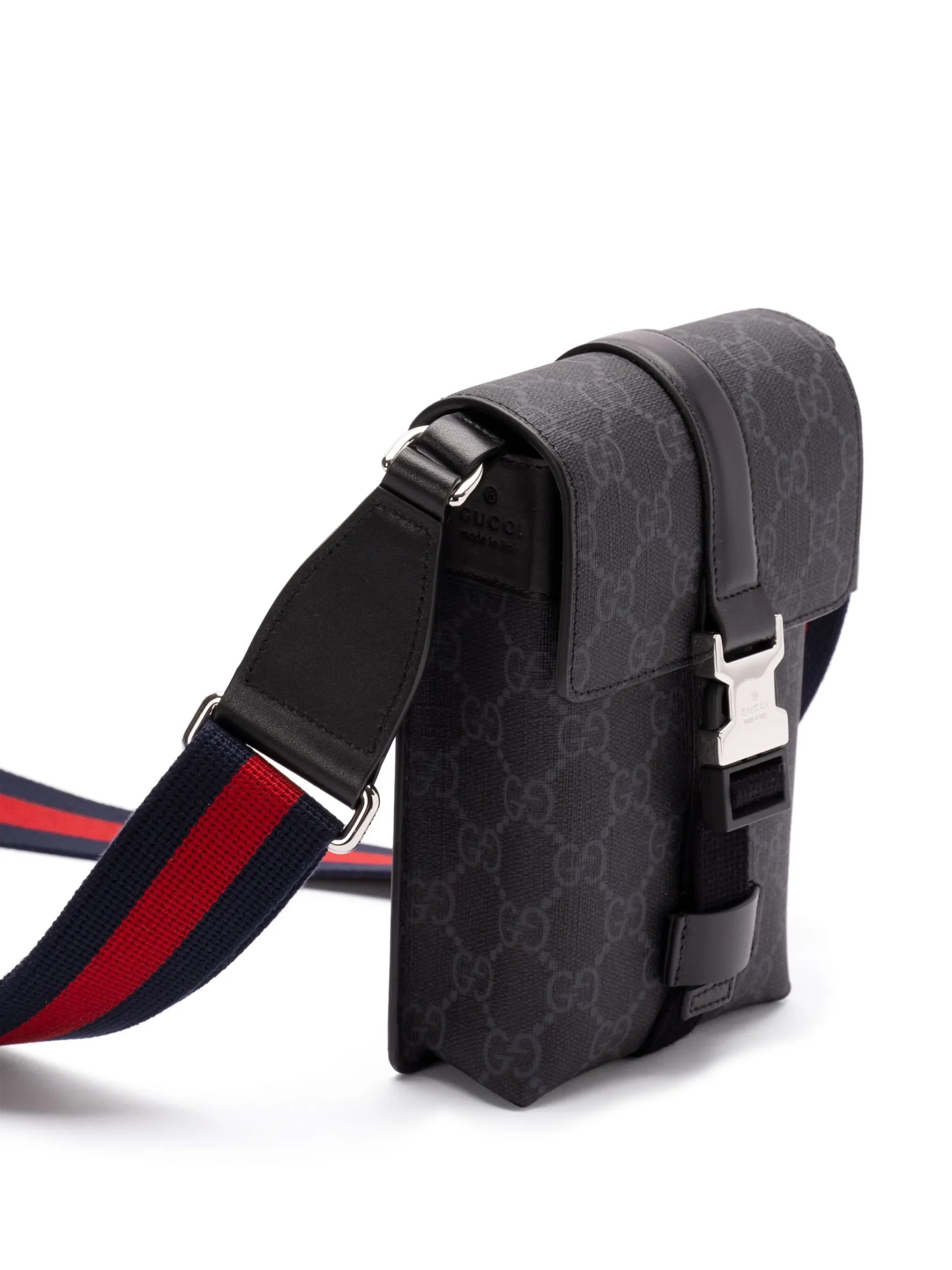 Gucci Shoulder Bag with Adjustable Strap and Iconic GG Logo Design - Image 3