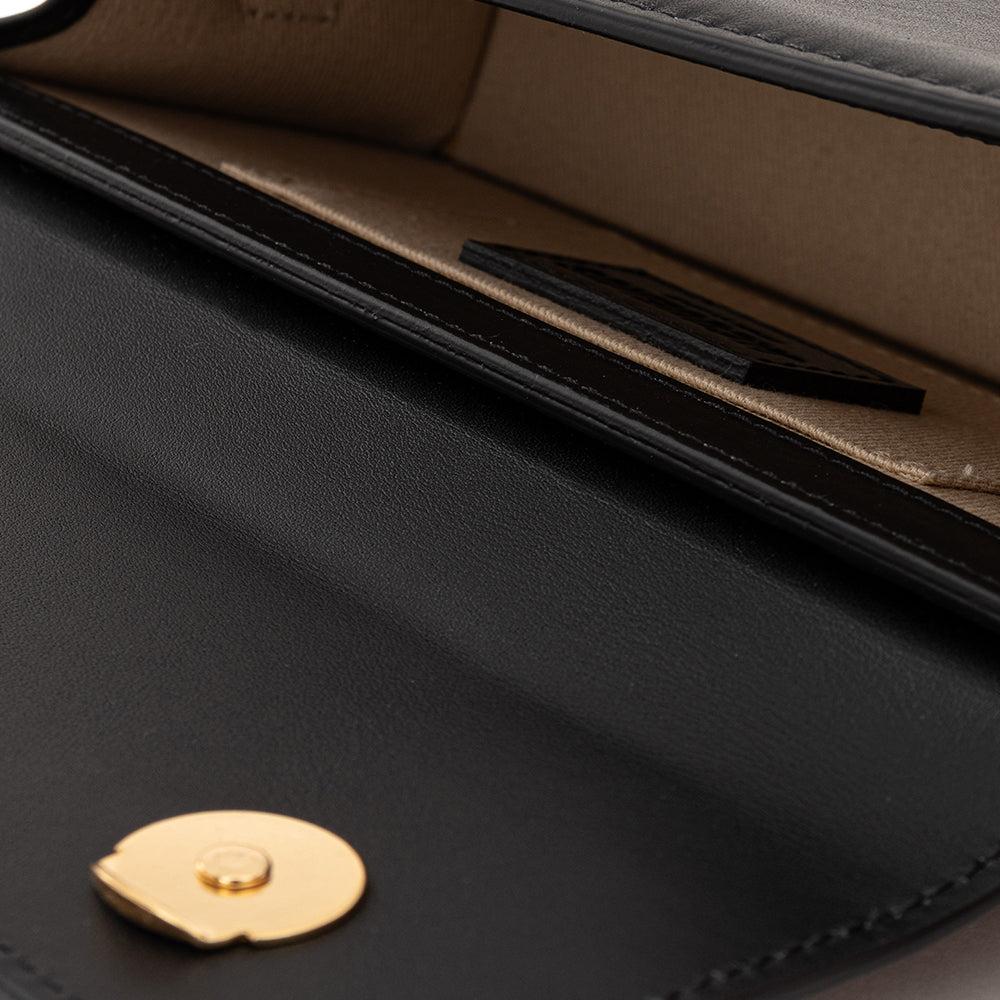 Jacquemus Le Chiquito Long Black Leather Handbag - Image 7