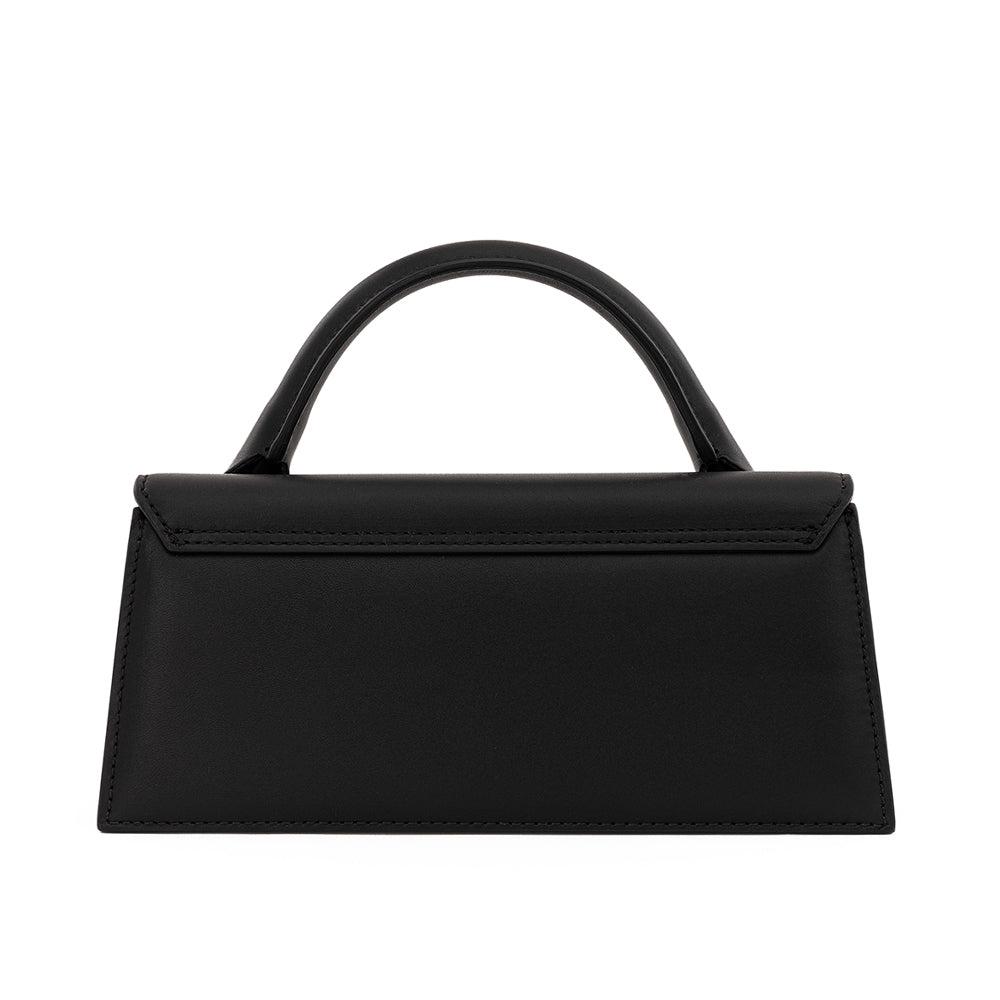 Jacquemus Le Chiquito Long Black Leather Handbag - Image 3