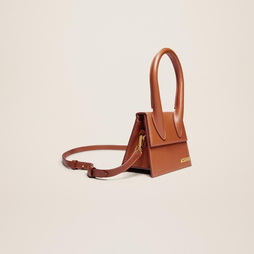 Jacquemus Le Chiquito Moyen Leather Handbag - Image 4