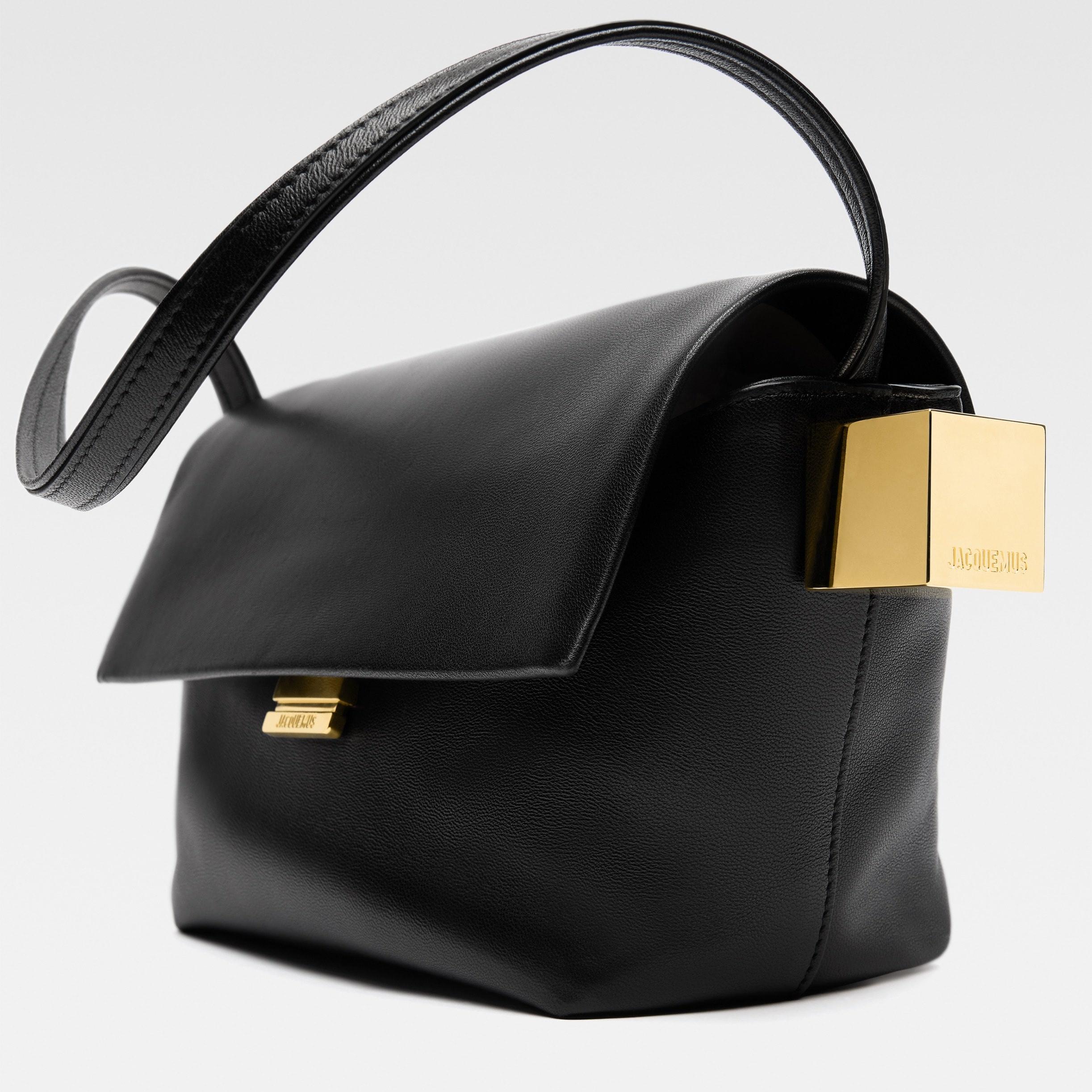 Jacquemus Le Rond Carré Leather Shoulder Bag - Image 6