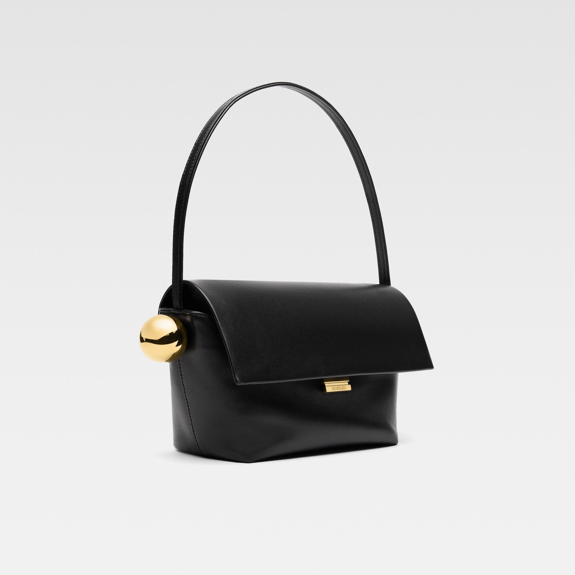 Jacquemus Le Rond Carré Leather Shoulder Bag - Image 4
