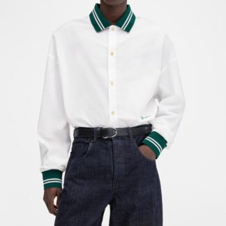 Jacquemus La Chemise Cotton Baseball Shirt