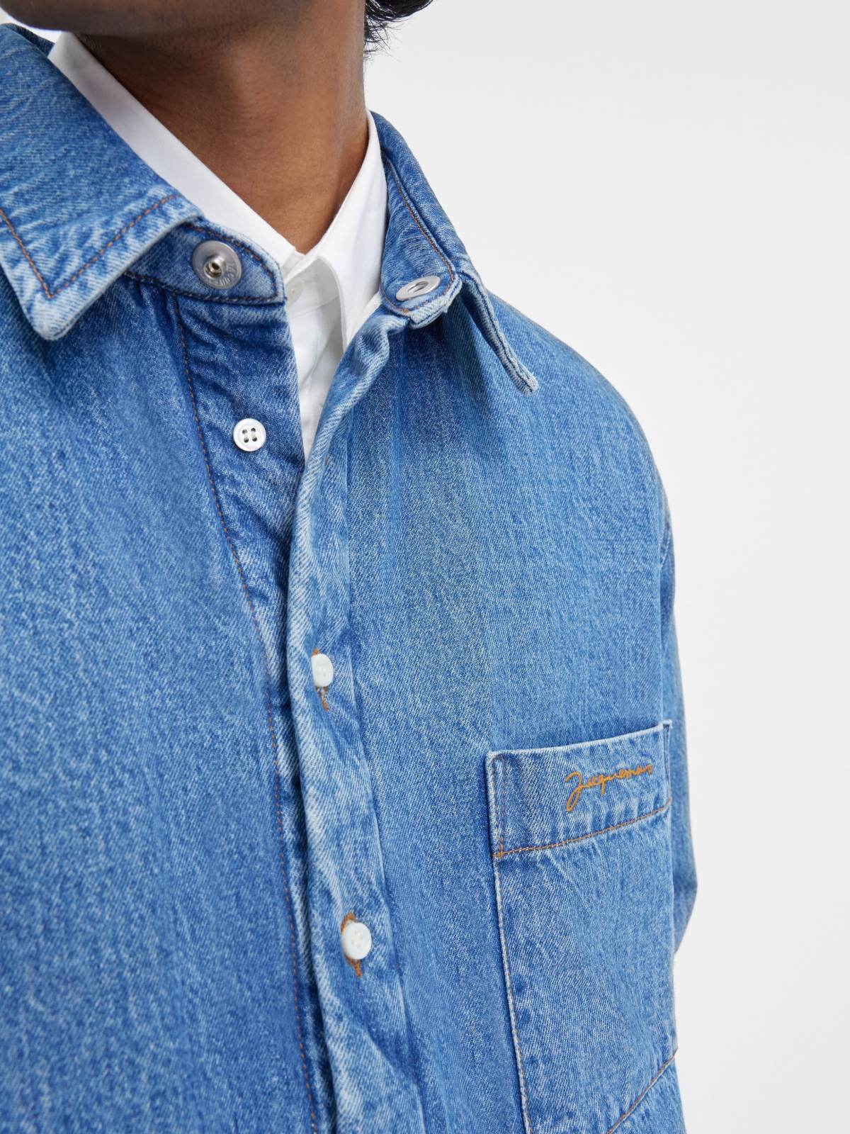 Jacquemus Cotton The La Chemise Boulanger Shirt Jacket - Image 6