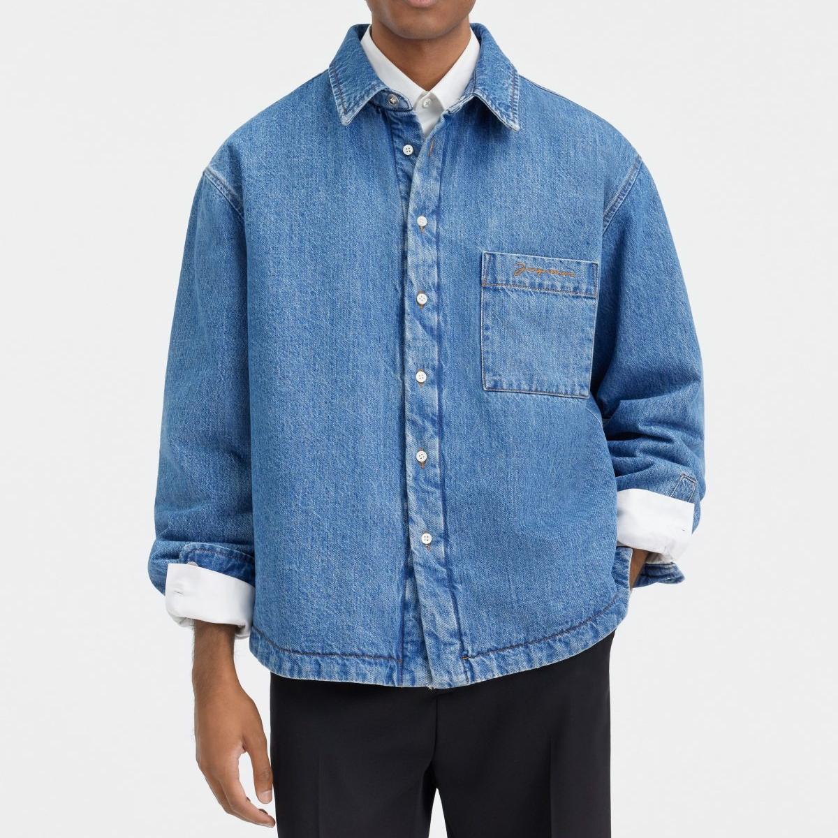 Jacquemus Cotton The La Chemise Boulanger Shirt Jacket