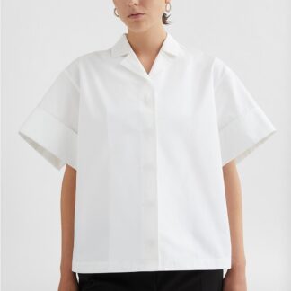 Jil Sander Short Sleeve V-Neck Shirt