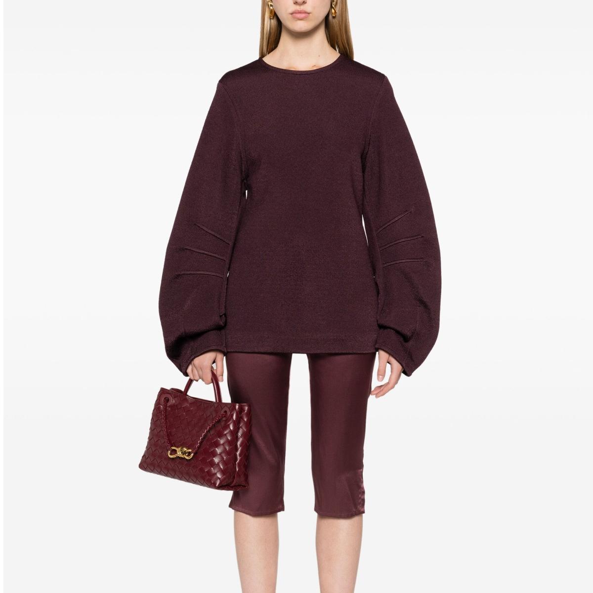 Jil Sander Women's Long-Sleeve Top with Side Slits