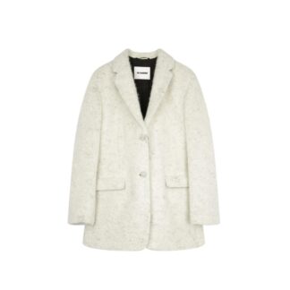 Jil Sander Alpaca and Wool Short Coat