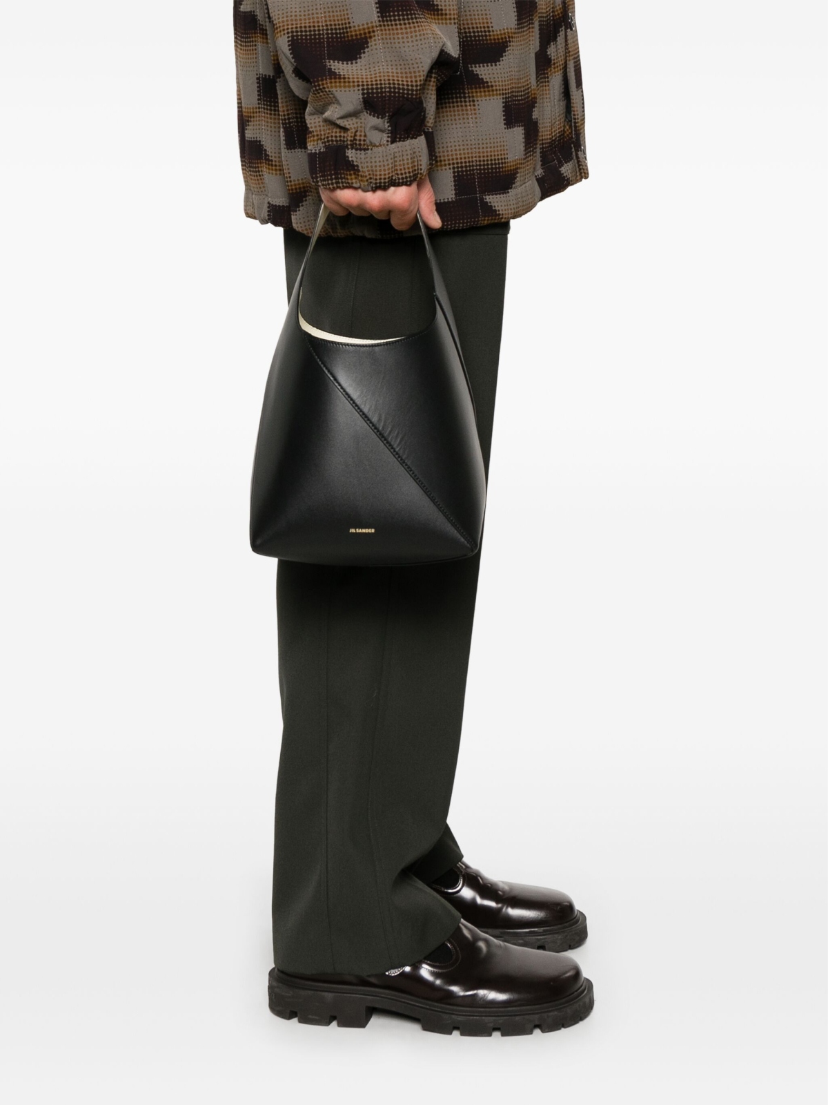 Jil Sander Vertigo Leather Handbag - Image 2