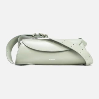 Jil Sander Leather Cannolo Shoulder Bag
