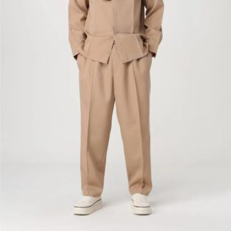Jil Sander Wool Pants with Adjustable Waistband