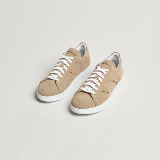 Kiton Leather Sneakers - Luxe Suede Upper with Modern Detailing