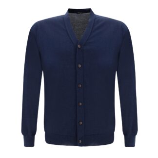 Kiton Cashmere Cardigan with Button Closure – Timeless Luxury
