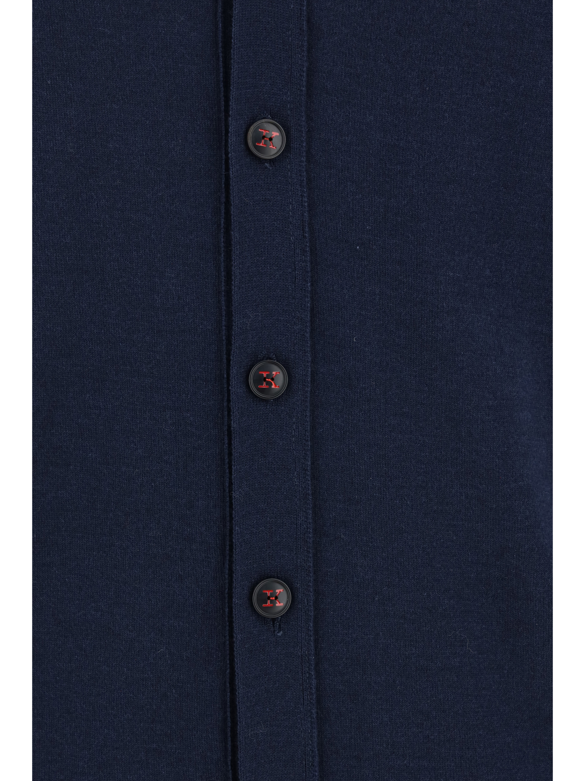 Kiton Cashmere Cardigan with Button Closure – Timeless Luxury - Image 4