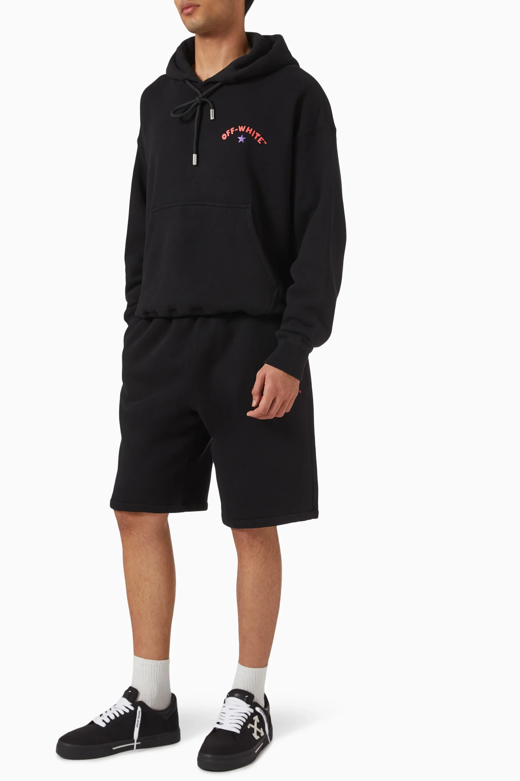 Off-White Cotton Star Arrow Skate Hoodie - Image 5