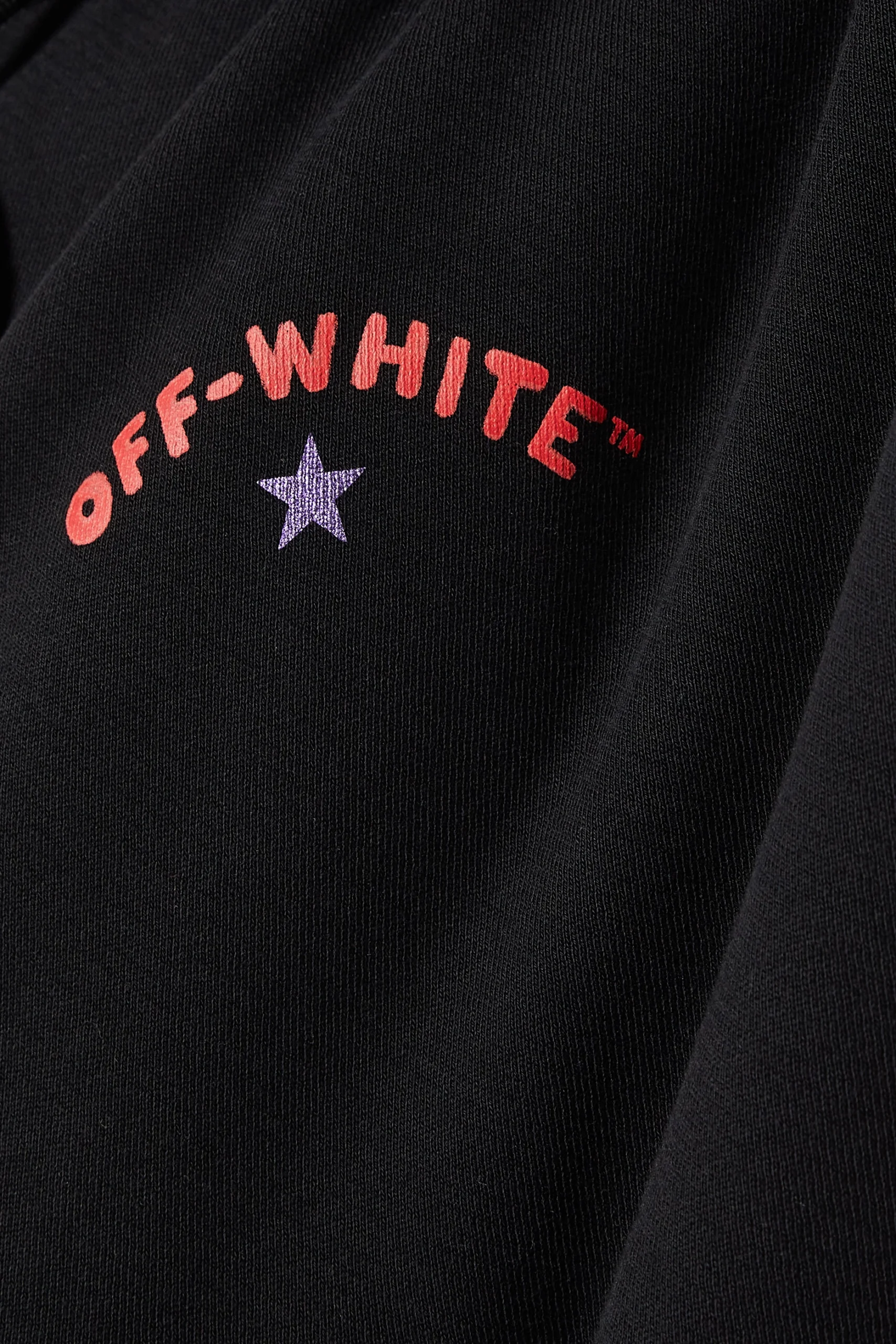 Off-White Cotton Star Arrow Skate Hoodie - Image 4