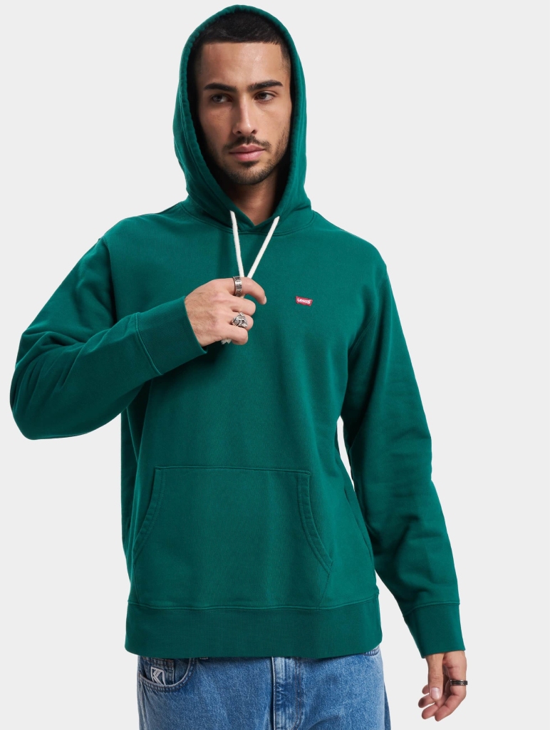 Levi’s Green Long Sleeve Hooded Sweatshirt - Image 4