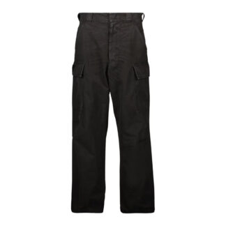 Prada Cotton Cargo Pants with Adjustable Hems and Stylish Pocket Details