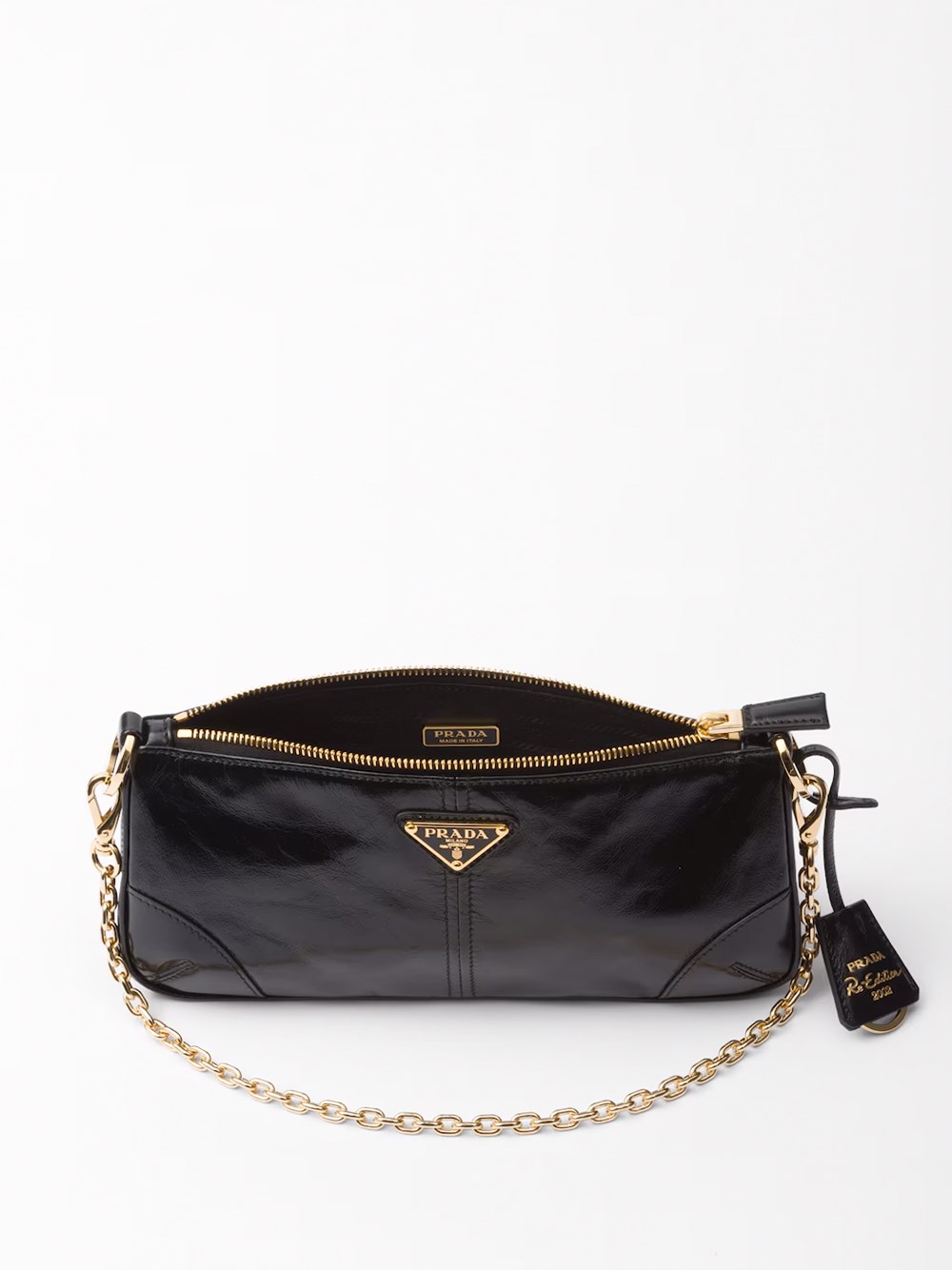 Prada 2002 Re-Edition Leather Shoulder Bag - Image 5