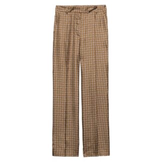 Prada Silk Pants – Elegant Regular Fit with Pockets