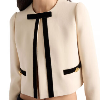 Prada Velvet Detail Jacket