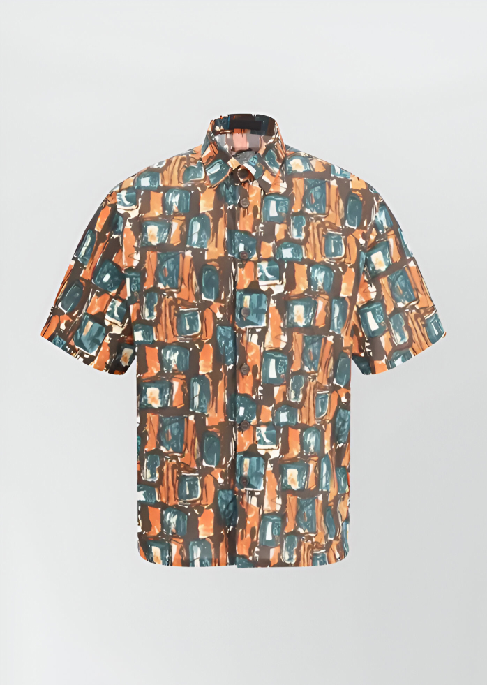 Prada Batista Squared Cotton Shirt - Image 2