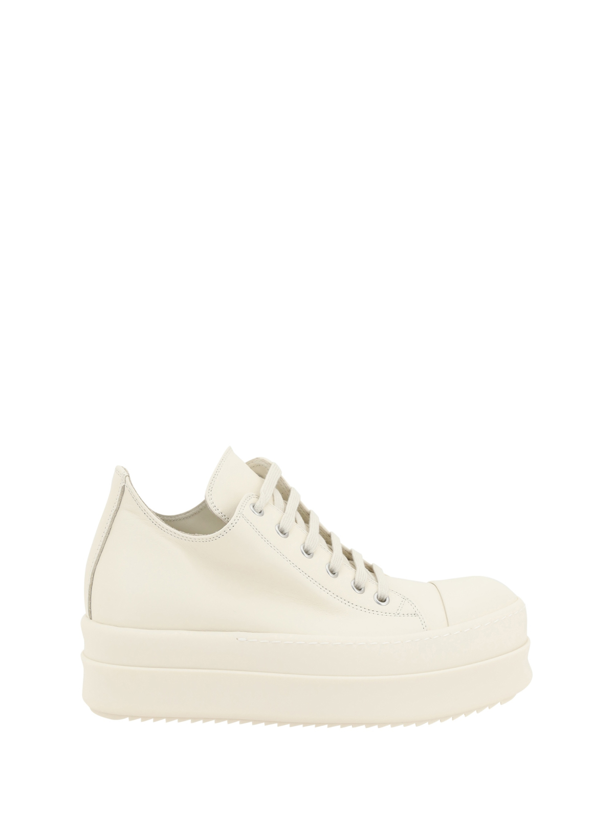 Rick Owens Leather Platform Sneakers - Image 5