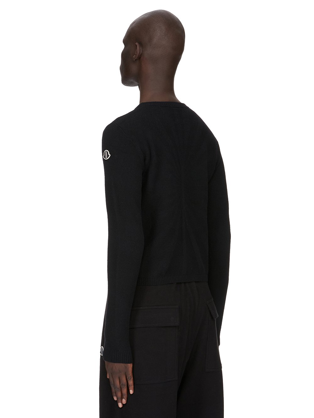 Moncler + Rick Owens Virgin Wool Biker Sweater - Image 9