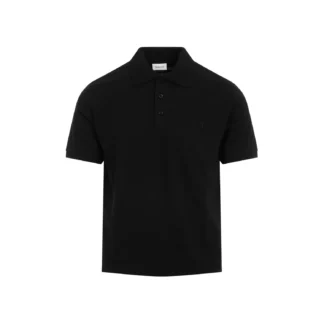 Saint Laurent Cotton Cassandre Polo Shirt