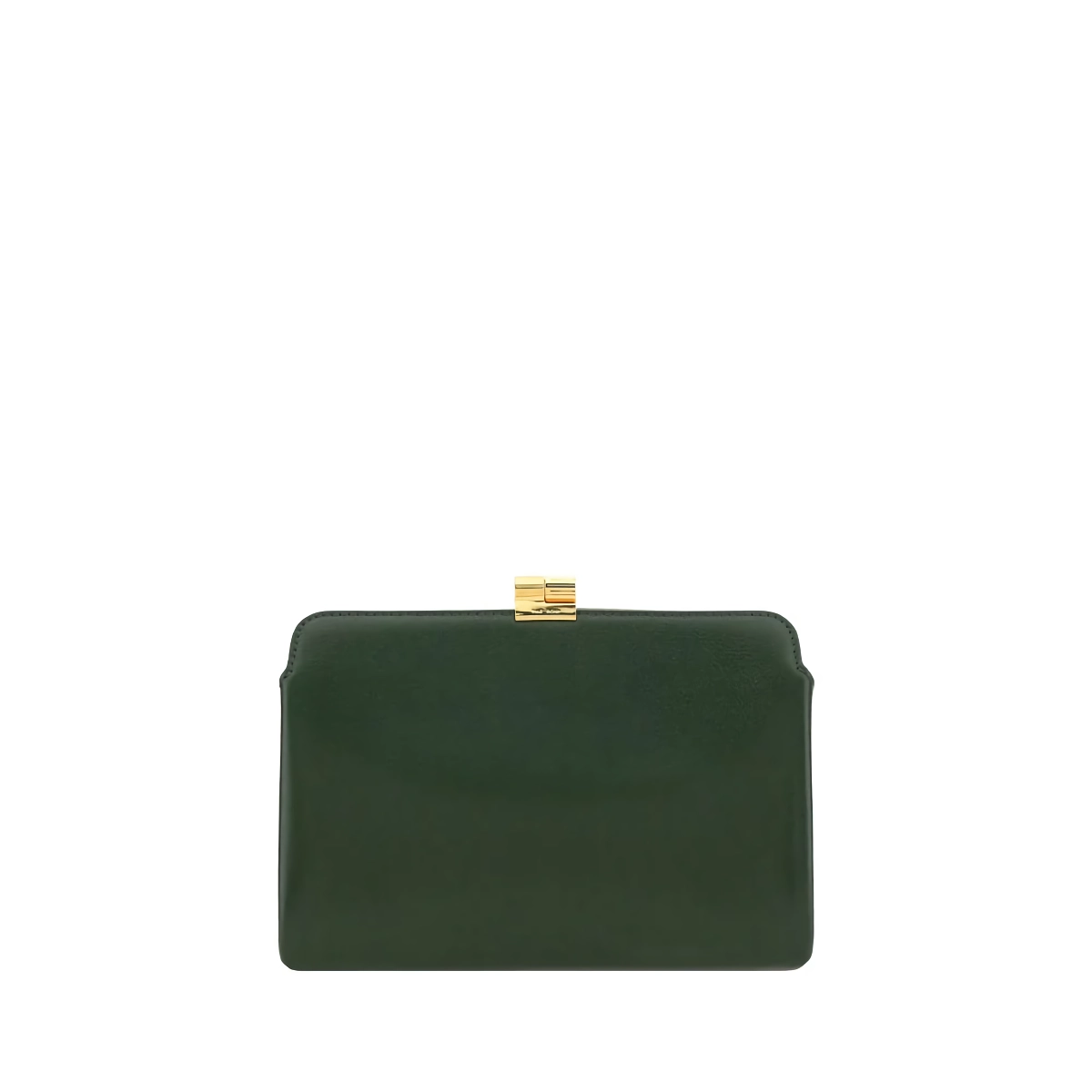 Grained Goatskin Clutch Bag by The Row with Decorative Buckle Closure - Image 4