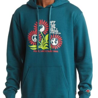 Vans Bold Green Logo Hoodie - 100% Cotton Streetwear Essential